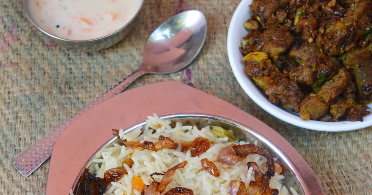 Malabar Ghee Rice Recipe Nei Choru Cook with Sharmila