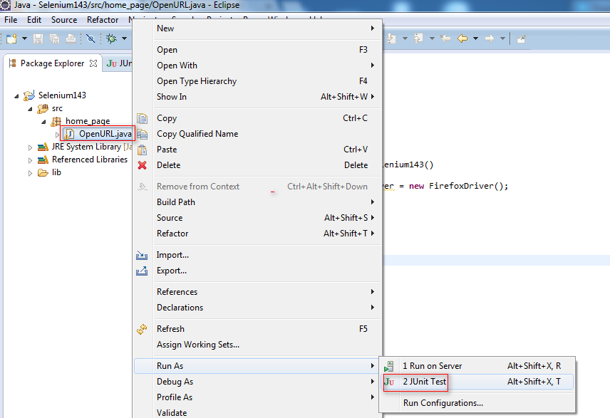 Selenium-By-Arun: 286. Writing Selenium WebDriver Test on our own