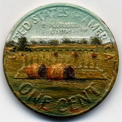 04-Field-of-Sleeping-Peasants-1971-Artist-Jacqueline-L-Skaggs-Discarded-Pennies-Oil-Painting-on-Coins-www-designstack-co