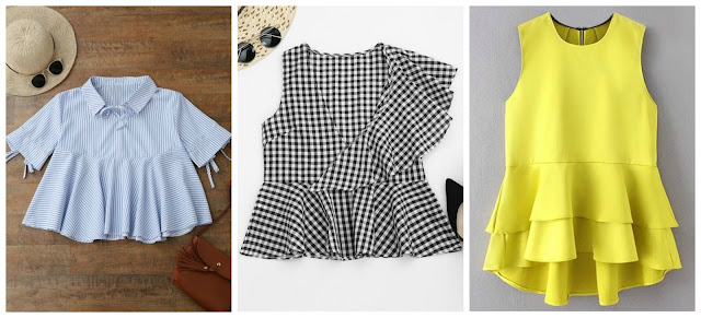 Peplum Blouse