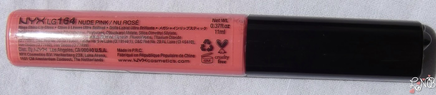 NYX  Mega Shine Lip Gloss - Nude Pink