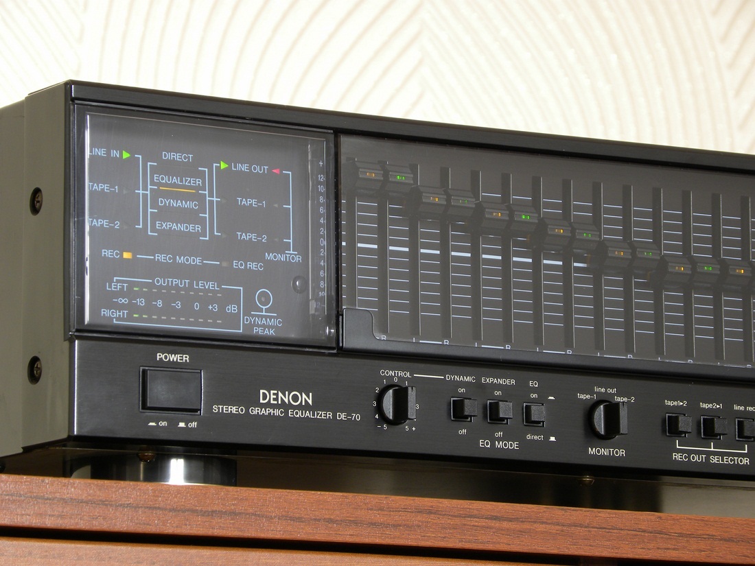 Denon DE70 Graphic Equalizer AudioBaza