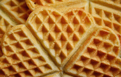 heart waffles recipe