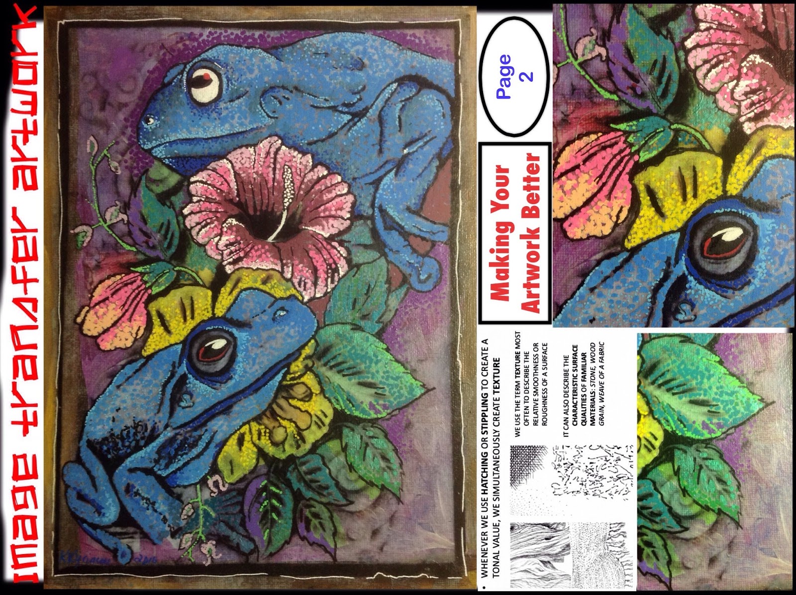 PVA Glue Transfer Artwork 1