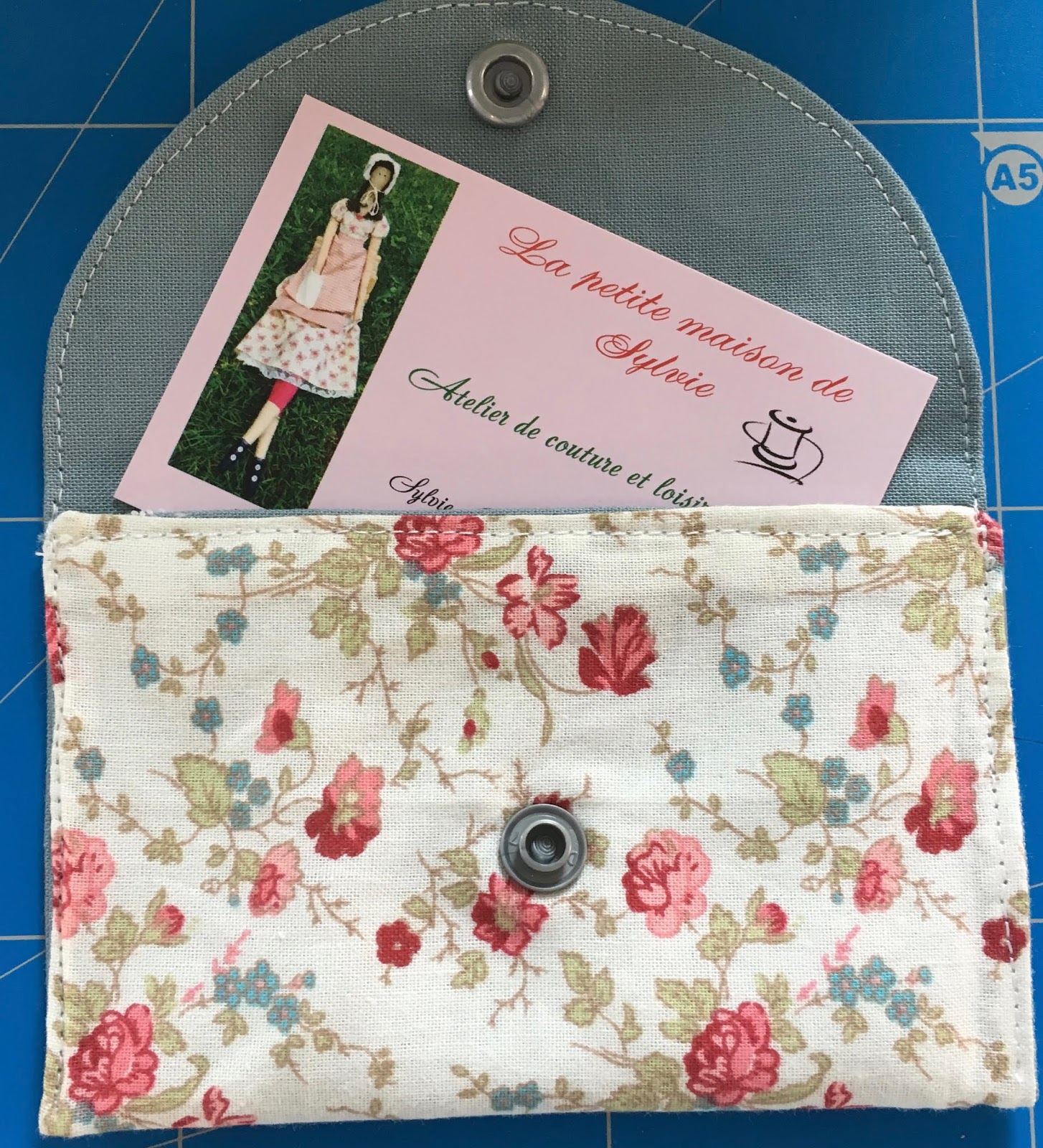 la petite maison de Sylvie: Pochette pour cartes de visite