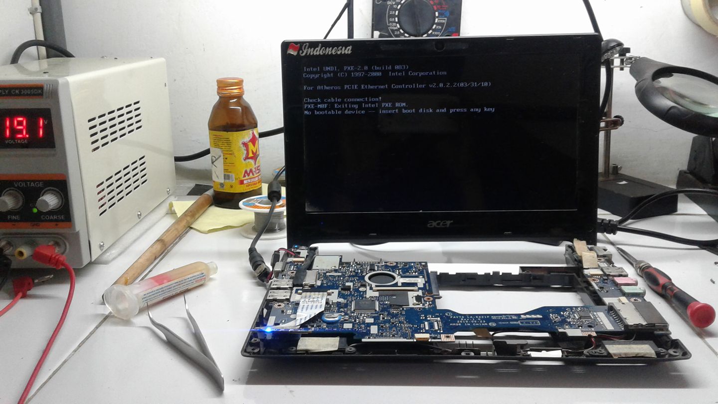 Cara Mengatasi Acer D255 Mati Total - Tutorial IT