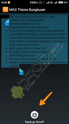Backup Now Cara Mudah Backup dan Repack Tema Miui 8