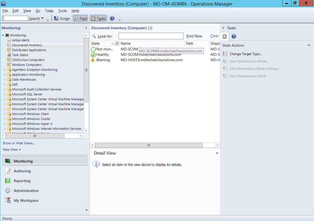 Technical Skills Enhancement World System Center Operations Manager