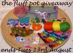I won Fluffpot's Giveaway!