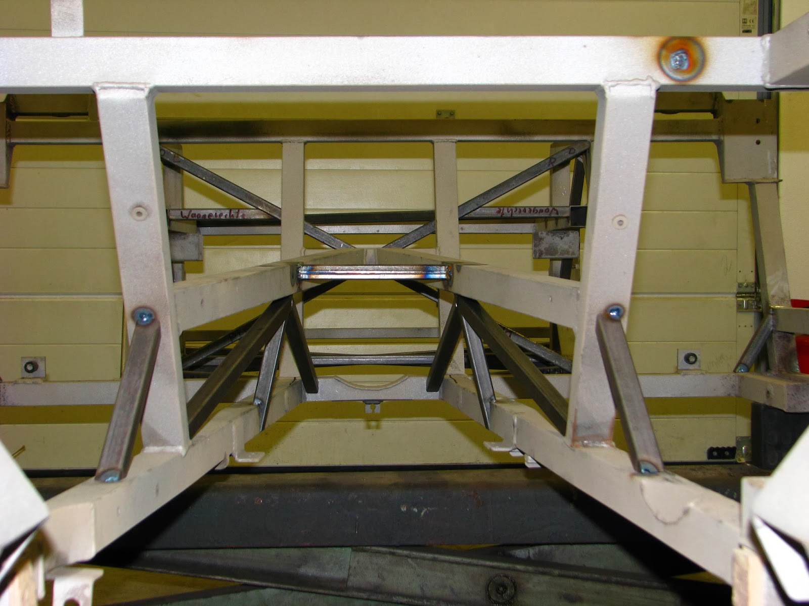 Marcos Mantula a restoration story 10. Tacking in the perpared parts