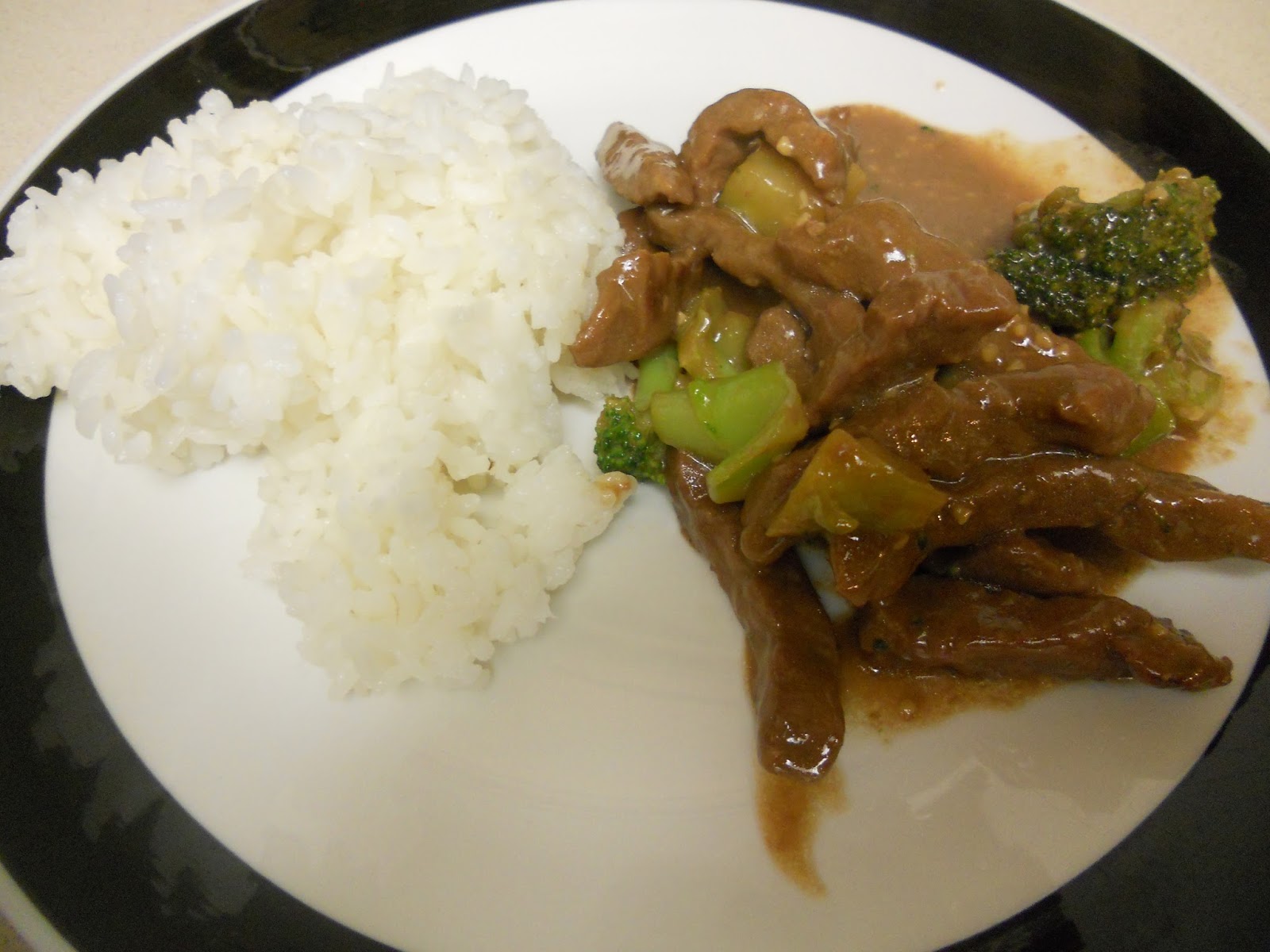Pinterest in the Kitchen Restaurant Style Beef Broccoli (©Rainy Day