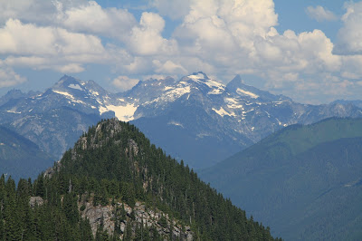 View from Beckler Peak looking North