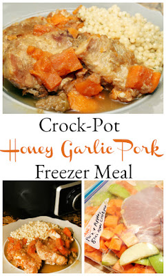 Crock-Pot Honey Garlic Pork Freezer Meal