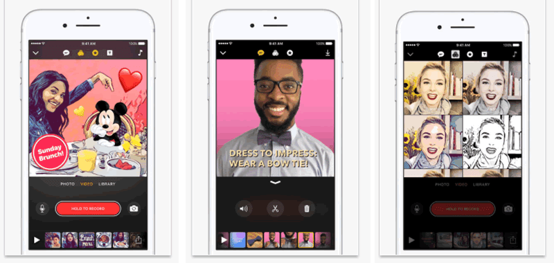 Clips by Apple Clips lets you make and share fun social videos