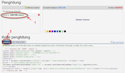Cara Daftar Histats Terbaru 2017: Cepat Dan Mudah