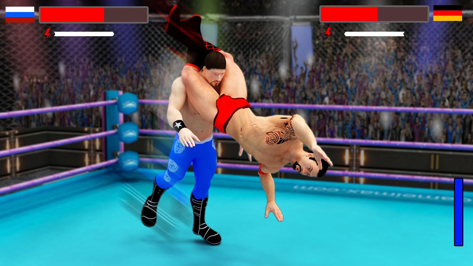 Stars Wrestling Revolution 2017 Real Punch Boxing MOD APK