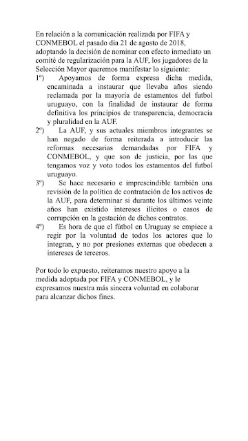 LA INTERVENCIÓN DE LA ASOCIACIÓN URUGUAYA DE FÚTBOL