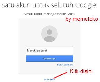 mendaftar gmail