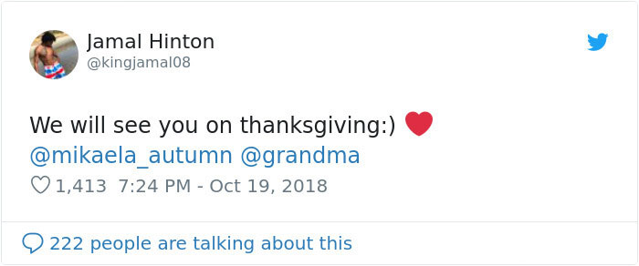 Grandma Accidentally Invited A Stranger Teen To Thanksgiving Three Years Ago, And They've Kept Spending Thanksgiving Together Ever Since Grandma Accidentally Invited A Stranger Teen To Thanksgiving Three Years Ago, And They've Kept Spending Thanksgiving Together Ever Since