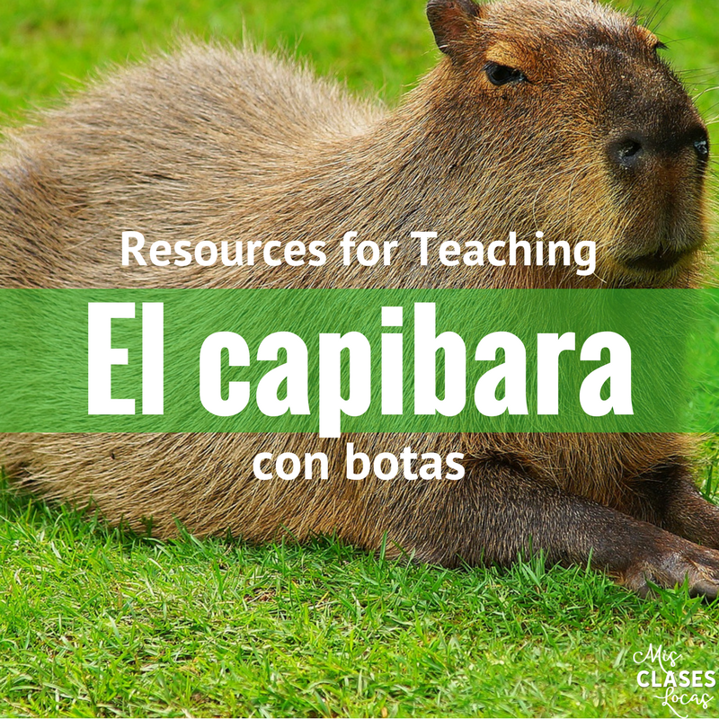 Planning For El Capibara Con Botas Mis Clases Locas