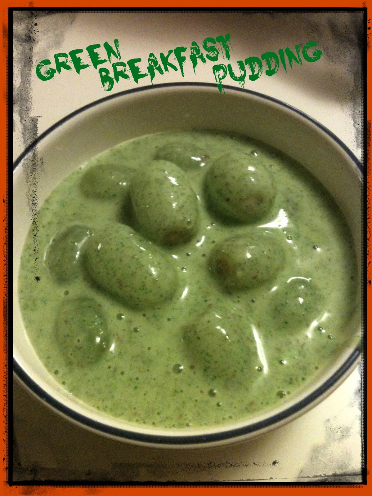 The Gluten Free Vegan Green Breakfast Pudding