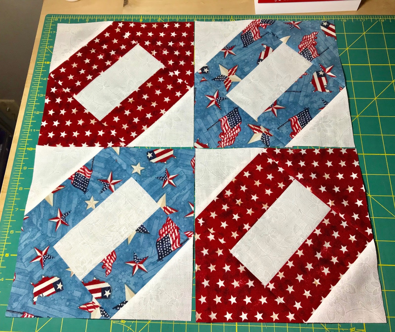 My Sewing Room Quilts of Valor blocks
