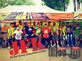 Per Kopling JFK menghantarkan satria fu kolor Ijo meraih Podium 1 Drag Bike Senayan Jakarta