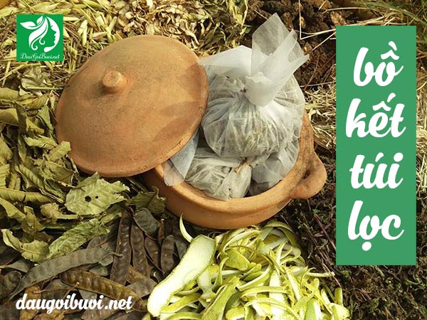 Dầu gội bưởi trị dụng tóc