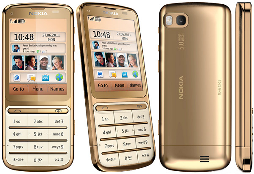 Nokia C3-01 Gold Edition | Mobiles Phone Arena