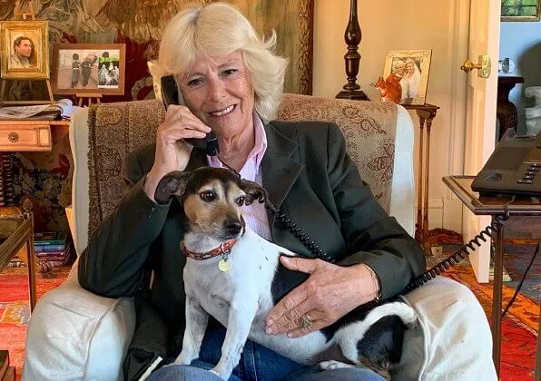 The Duchess of Cornwall had a friendly phone conversation with Silver Line user 90-year-old Betty from Hampshire