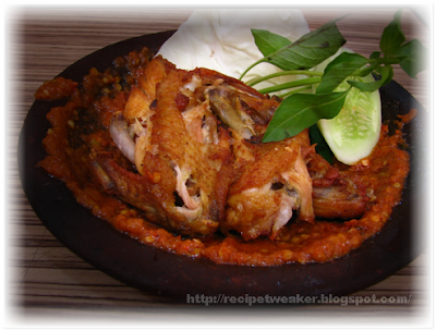 Resep Sambal Lalapan Ayam Penyet Rumahan Resep Sambal Lalapan Ayam Penyet Rumahan