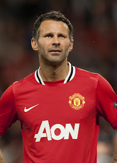 Ryan Giggs Manchester United Basel UEFA Champions League