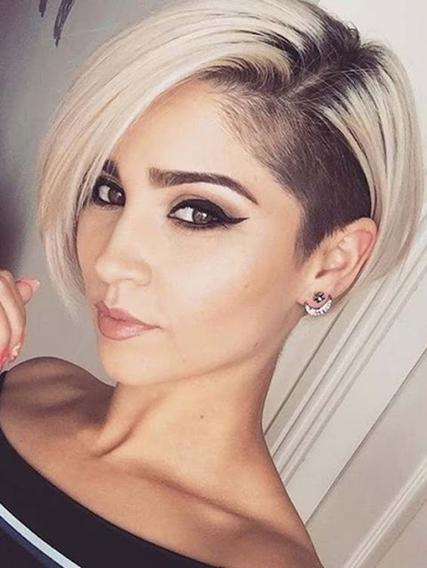 ✘ 26 Cute and Stunning Undercut Short Haircuts For Girls The undercut hairstyle could be a stylish choice for ladies ✘ 26 Cute and Stunning Undercut Short Haircuts For Girls