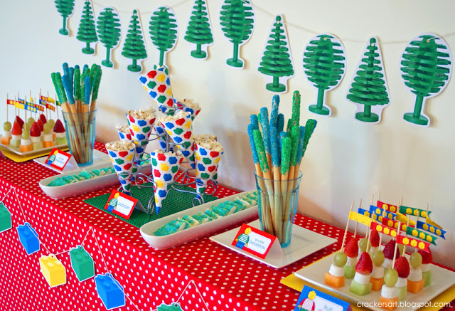 Kara s Party Ideas Lego Themed 5th Birthday Party  - 89