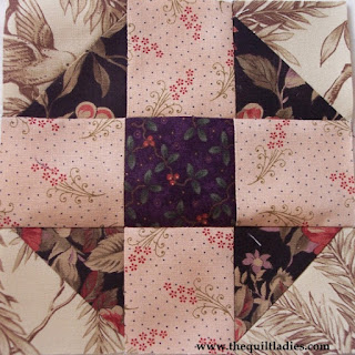 Tutorial how to make a quilt block by the quilt ladies