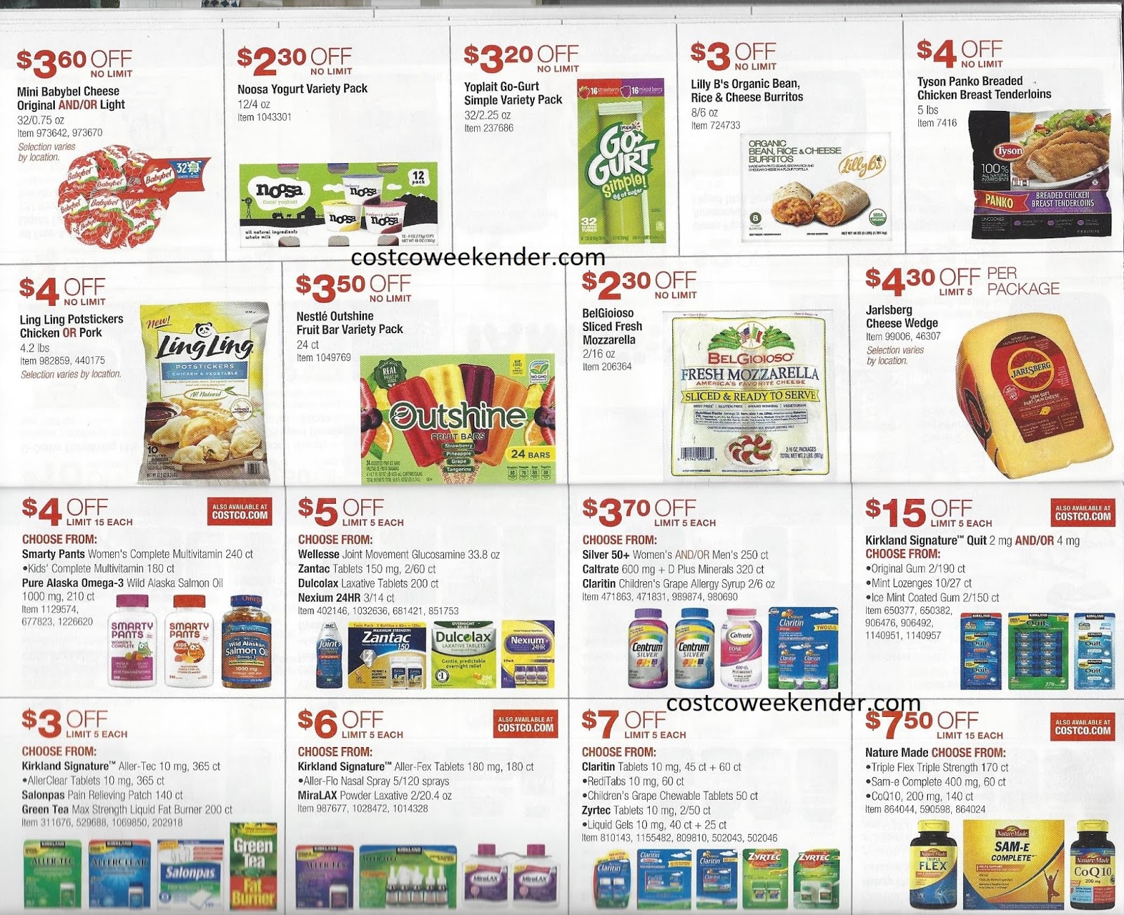 Costco April Promotions - wide 2