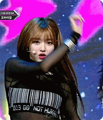 오늘의 엠카 오마이걸 유아.gif | 인스티즈