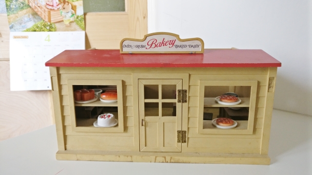 sylvanian families village cake shop