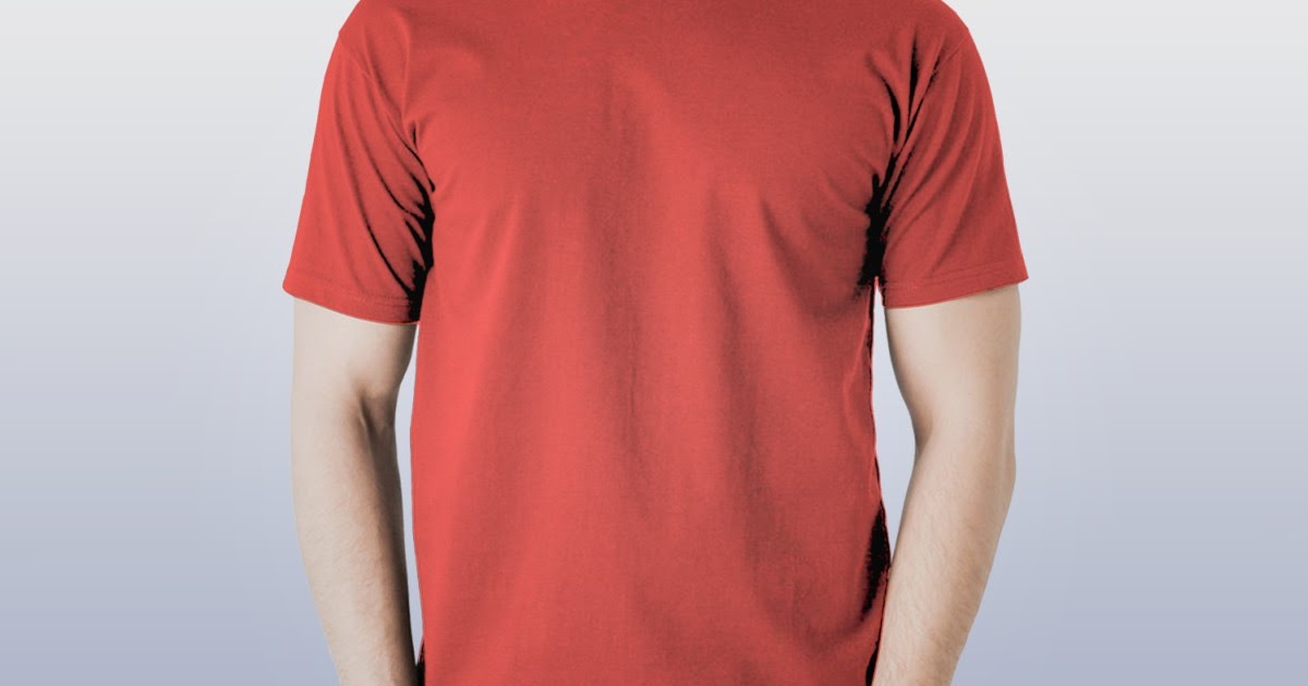 Plain T Shirt Red