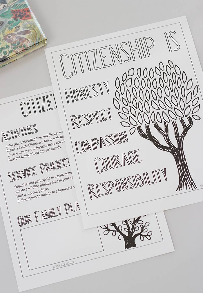 free-printable-citizenship-activities-for-kids-families-sunny-day