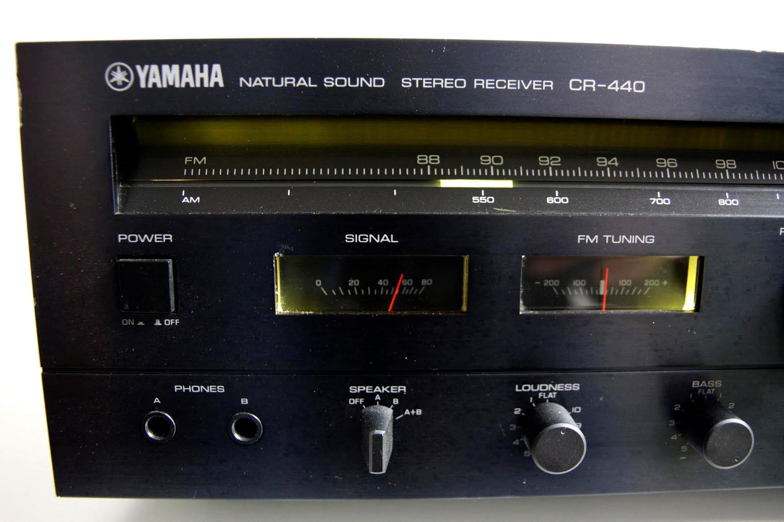 Yamaha CR-440 - Analog Stereo Receiver | AudioBaza