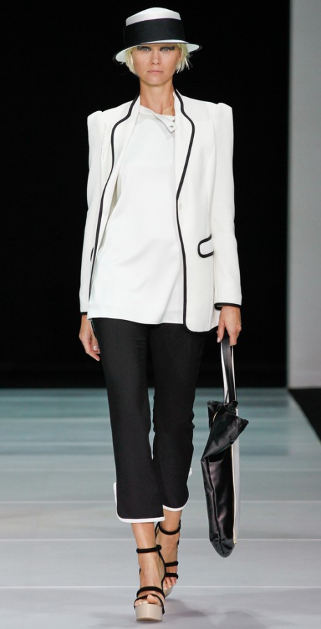 Runway : Emporio Armani Spring-Summer 2012 Show | Cool Chic Style Fashion