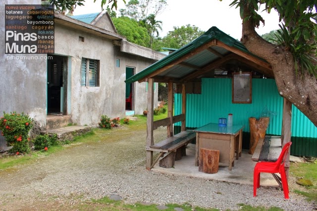 gazebo inside Cano's Lodge in Itbayat Batanes