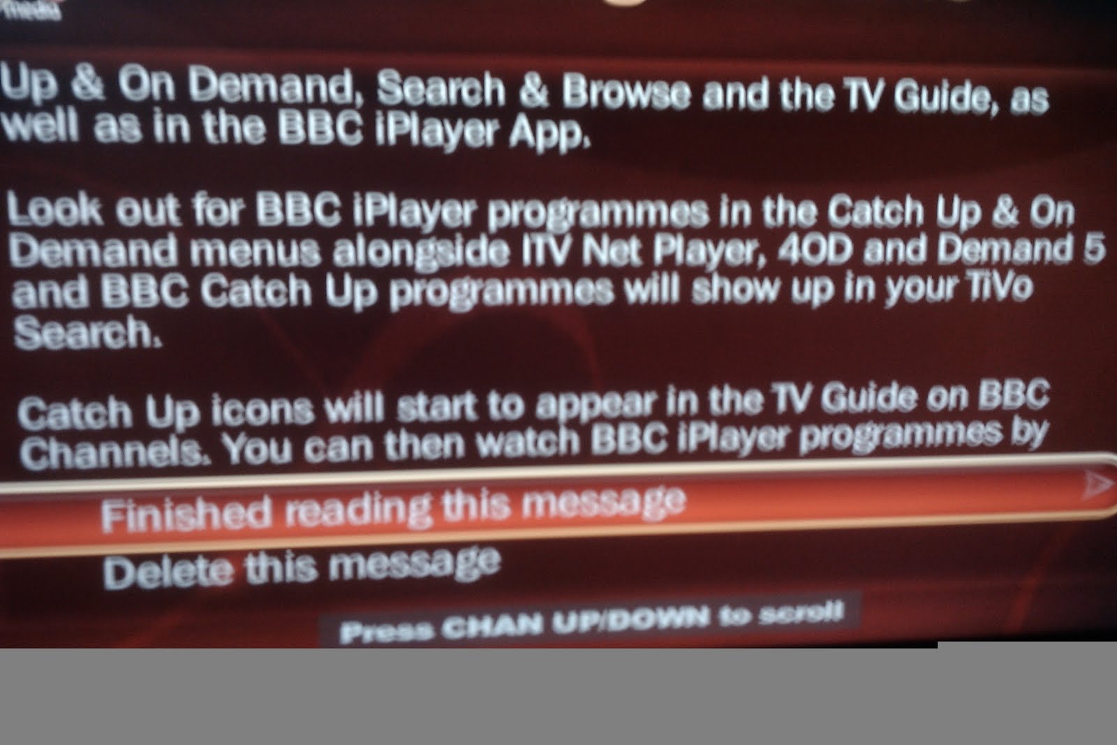 The Virgin Media TiVo Blog BBC iPlayer content available to Search