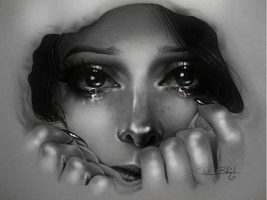 Mujer llorando 