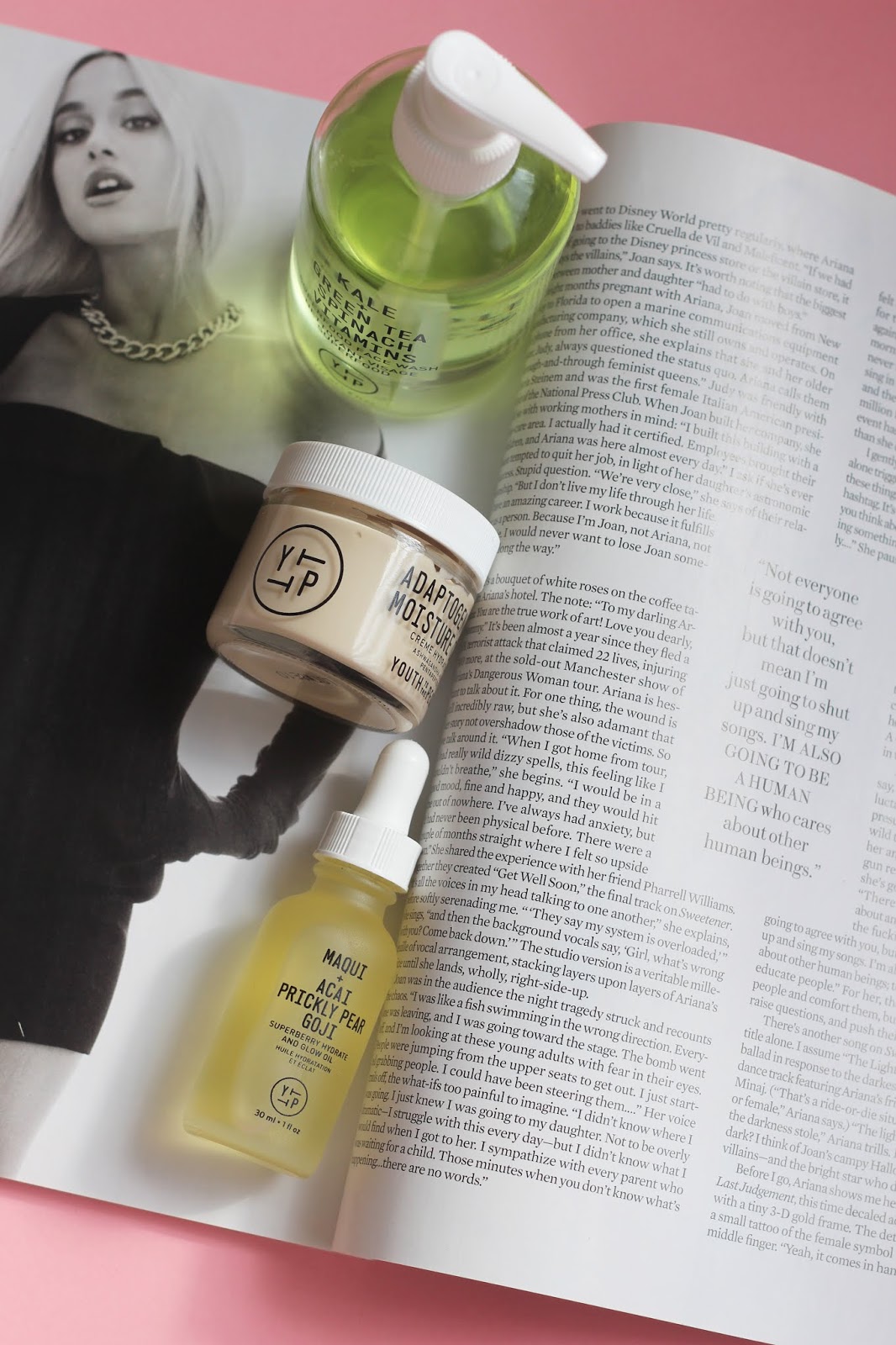 The Superfood Skincare You Need To Try YTTP Review The Pink Life by Mikayla Ann