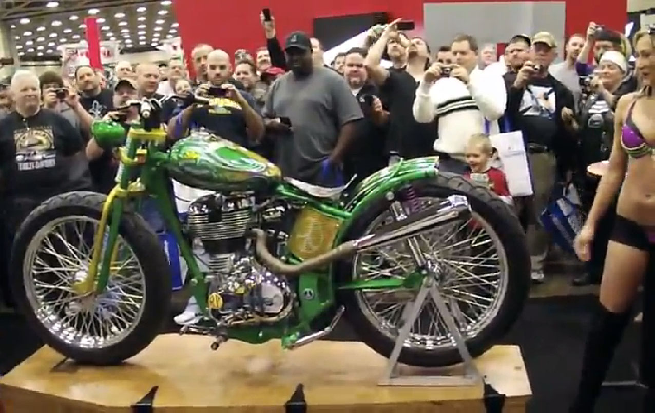 Coolest custom Royal Enfield on the unveiled