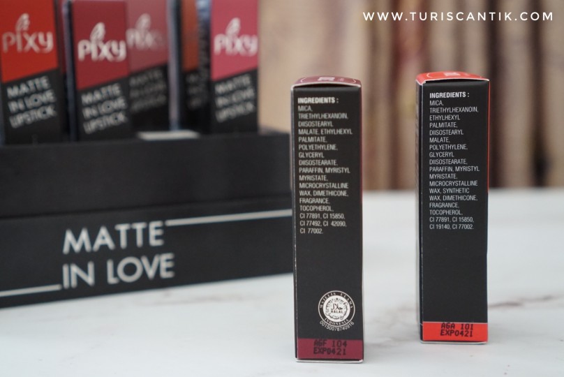Pixy Matte in Love Lipstick Berkulitas dengan harga terjangkau