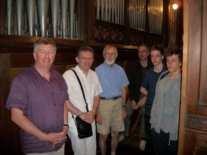 AUDITION DES CLASSES D'ORGUE ET DE MUSIQUE ANCIENNE LE 24 JUIN 2012