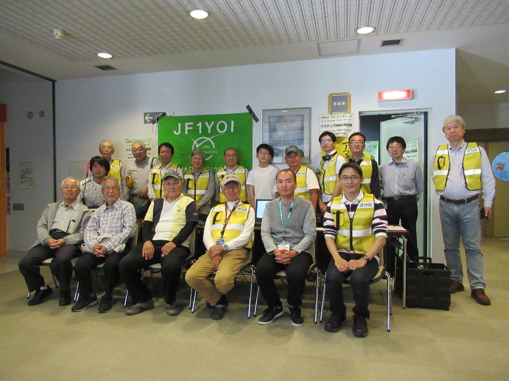 Jarl越谷無線クラブ Jf1yoi 児童館コスモスで公開運用を行いました 19